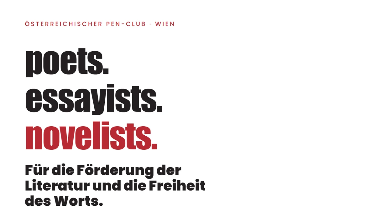 PEN Club Österreich · Screenshot